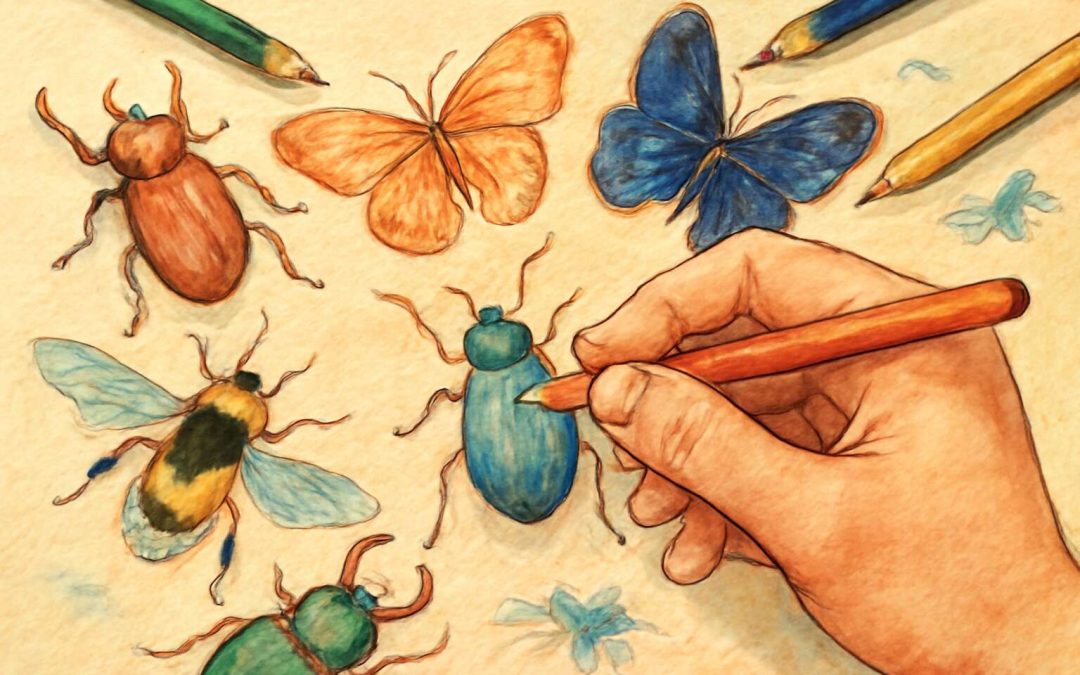 insects drawing