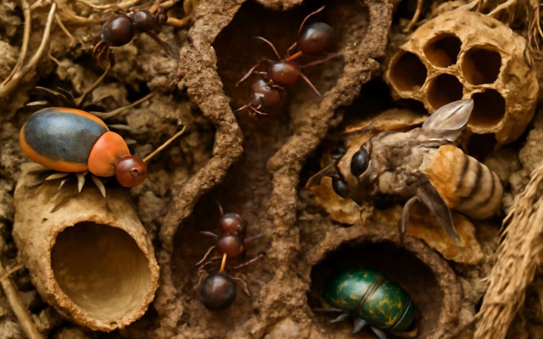 Discover Fascinating Insights Into Insects and Their Homes: Nature’s Tiny Architecture Explored