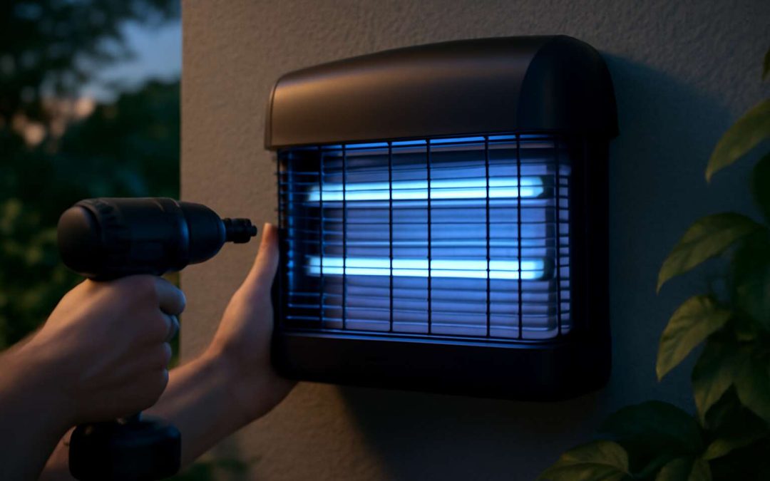 insect killer installation