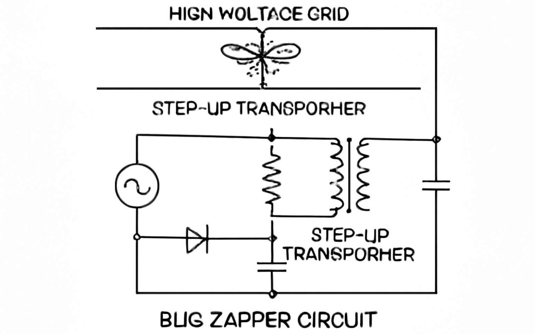 bug zapper circuit diagram