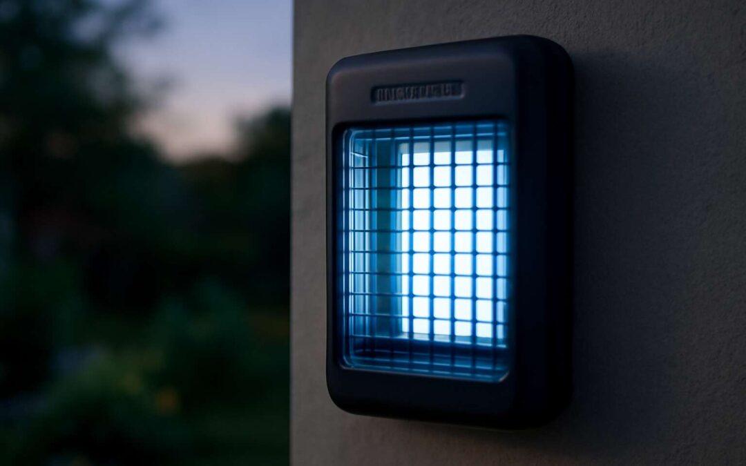 Protect your patio with chameleon 1×2 bug zapper: sleek, effective, and whisper-quiet.
