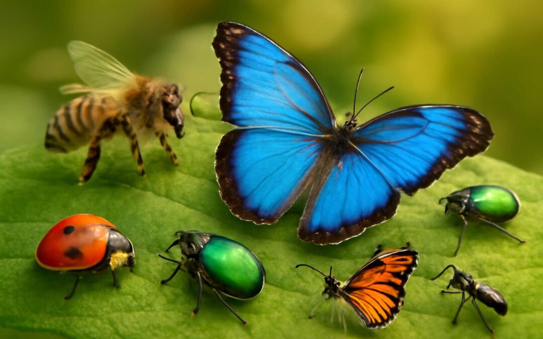 Discover insects galore: a vivid, buzzing world beyond your garden.