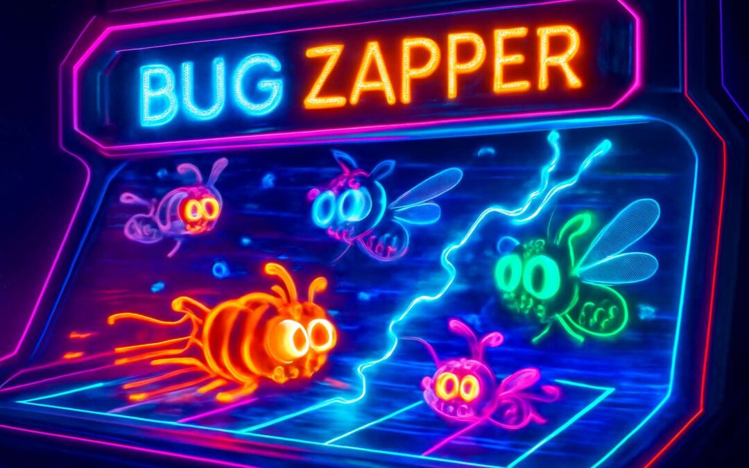 Beat the Buzz: Master the bug zapper game in this addictive arcade challenge