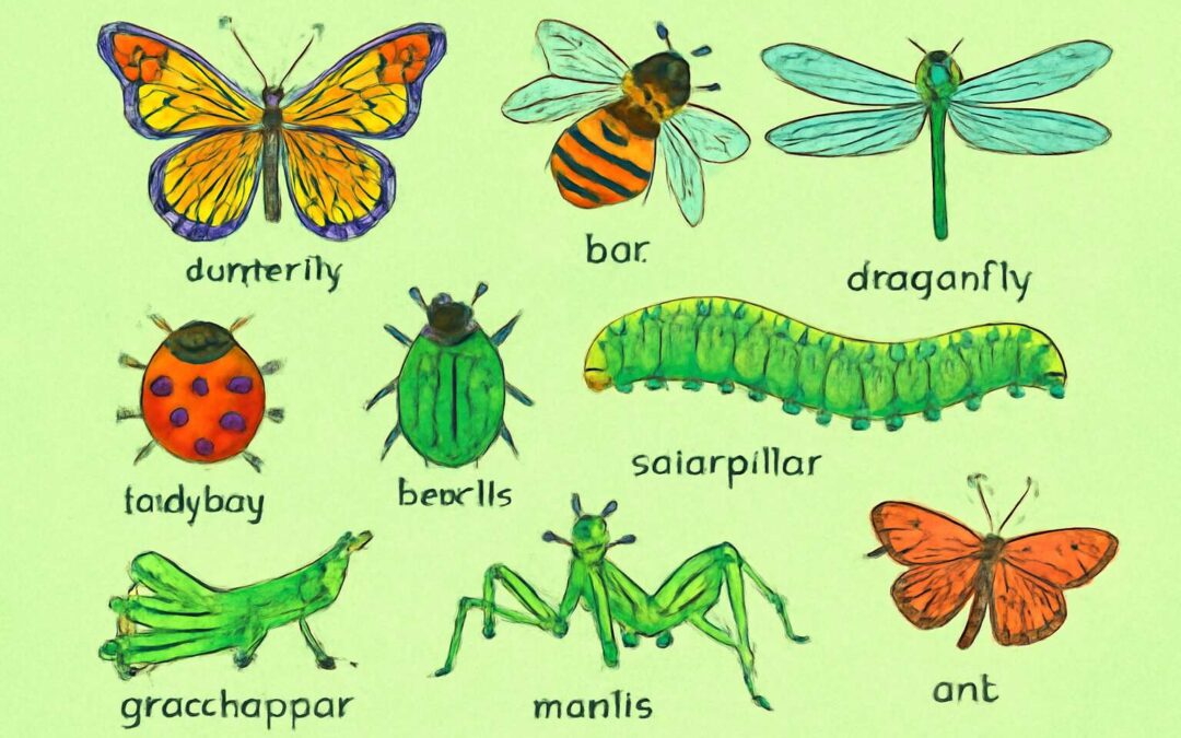 Discover insects names and pictures: A vibrant guide to tiny wonders