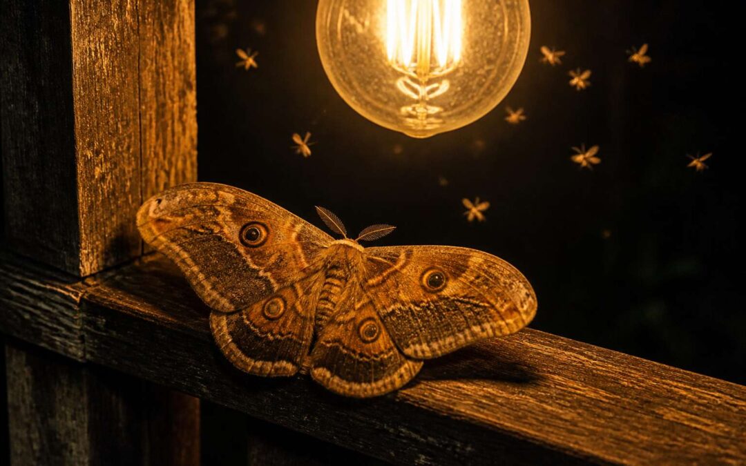 Why insects like light, and why they can’t help it.
